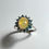 縮圖：Natural multi-colour Welo Opal Silver / Gold / Platinum ring