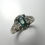 Miniatura: 0.50ct Natural Alexandrite colour change 925 Silver / Gold/ ring