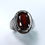 Thumbnail: 5.55ct Natural Spessartine garnet Dark Red 925 Silver / Gold/ Platinum ring