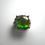 縮圖：7.05ct Natural Canadian Ammolite, green, blue 925 Silver / Gold/ Platinum ring
