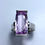 縮圖：8.8cts Natural vivid pink Kunzite 925 Silver / Gold/ Platinum ring