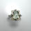 縮圖：Certified 2.55ct Natural Paraiba tourmaline 925 Silver / Gold ring
