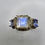 縮圖：1.85ct Natural Rainbow Moonstone 925 Silver / Gold/ Platinum ring