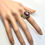 サムネイル： 9.55cts Natural Red star ruby Silver/ Gold / Platinum solitaire ring