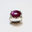 縮圖：7.85cts Natural Red star ruby Silver/ Gold / Platinum east west ring