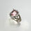 縮圖：1.75ct Natural pink Tourmaline 925 Silver / Gold ring