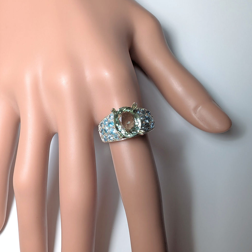 Миниатюра: 3.22ct Natural Paraiba tourmaline Sterling 925 silver 9ct 14k 18k 585 375 750 yellow white rose gold Platinum engagement ring