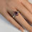 サムネイル： 0.45ct Natural Mogok Red Spinel ring: 925 Silver / Gold/ Platinum