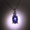 Thumbnail: 8.4ct Natural Blue star Sapphire Silver / Gold / Platinum pendant on chain
