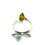 Miniature : Natural Yellow sapphire 925 Silver / Gold/ Platinum solitaire eng