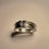 Miniatura: Natural cats eye Alexandrite colour change green purple blue 9ct 4k 18k 375 585 750 Gold unisex ring