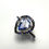 縮圖：Natural purple blue Tanzanite 925 Silver 9ct 14k 18k 375 585 750 Gold Platinum pear cut ring