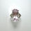縮圖：Certified 11cts Natural pink Kunzite 925 Silver / Gold/ Platinum ring