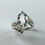 縮圖：3.75ct Natural Goshenite colourless Beryl 925 Silver / Gold/ Platinum ring