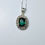 縮圖：1.8ct Natural Indicolite tourmaline Silver / Gold / Platinum pendant