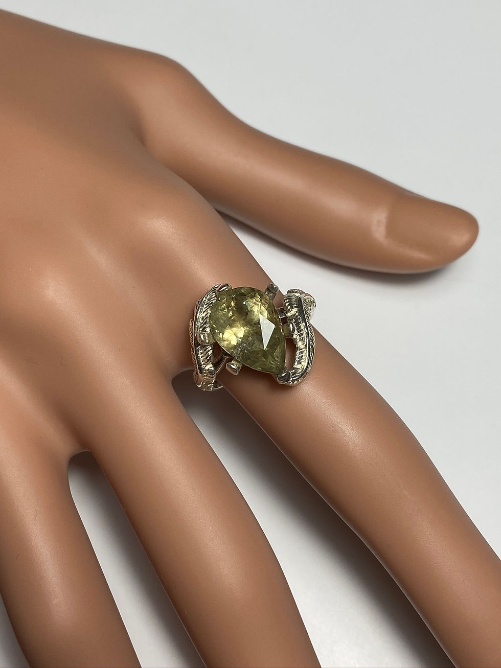 Miniatura: 4.2ct Natural Colour Change Diaspore 925 Silver / Gold/ Platinum ring