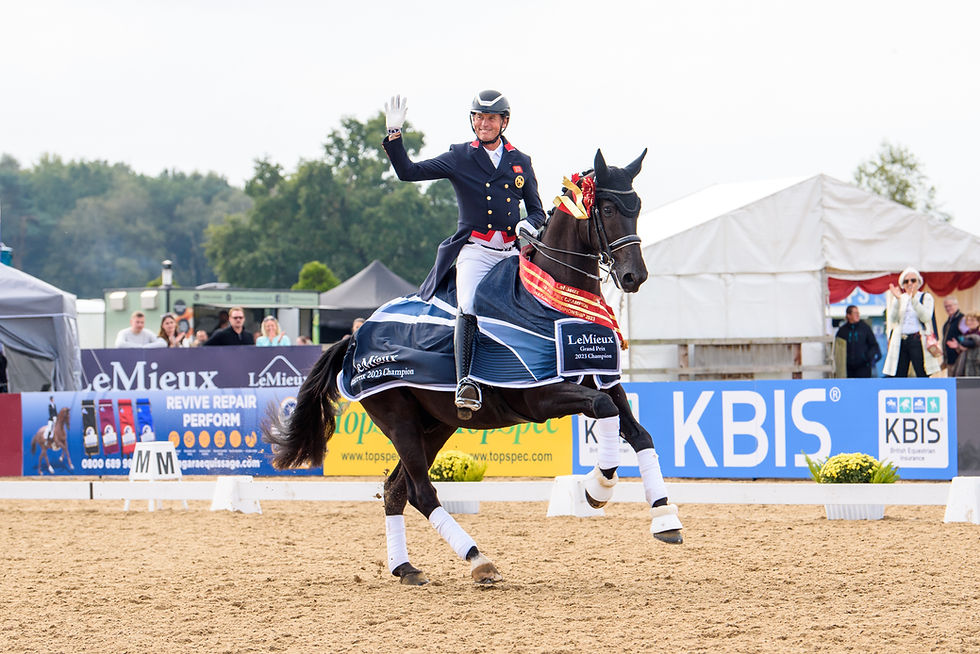 Carl Hester LeMieux championship ride