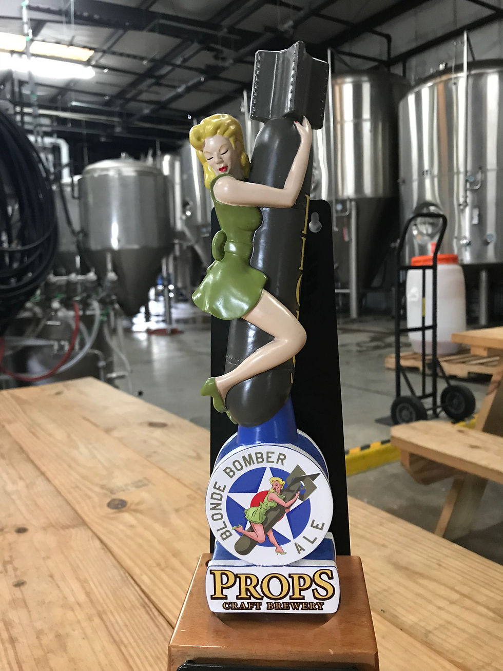 Thumbnail: Props Blonde Bomber Tap Handle