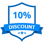 10% Discount Badge