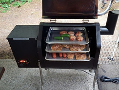 BBQ Tray System for Camping