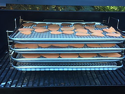 BBQ Tray with Sweet Potatoes