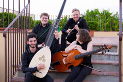 Musici con strumenti barocchi