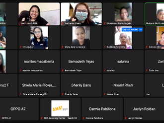 WCES and AHA Learning Center distributes Noche Buena Package