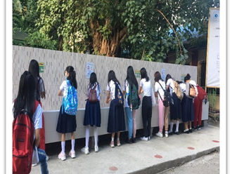SJES intensifies hand washing activity in school