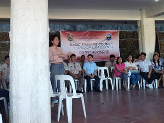 Deped San Juan High School teachers undergo senior scout training