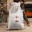 Thumbnail: Personalised Rocking Horse Luxury Silver Grey Christmas Sack