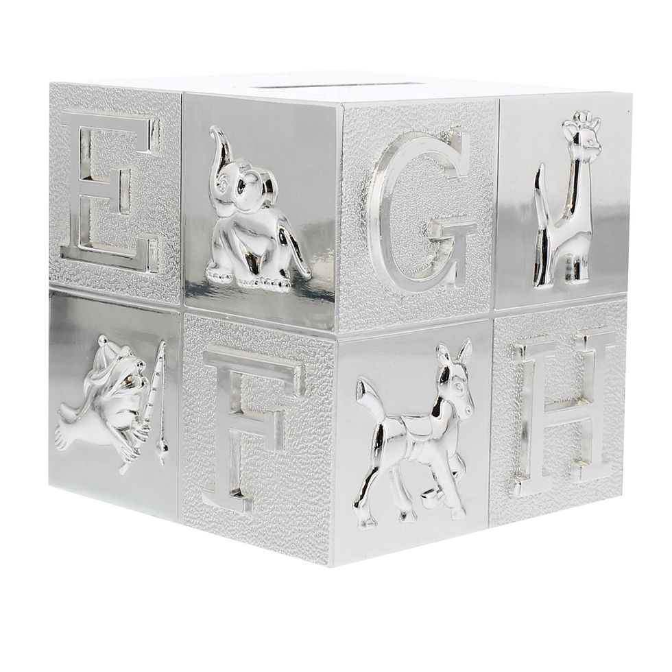 Thumbnail: Personalised Cross ABC Money Box