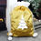 Thumbnail: Personalised Christmas Tree Luxury Pom Pom Gold Sack