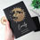 Thumbnail: Personalised Moon & Stars Black A5 Hardback Notebook