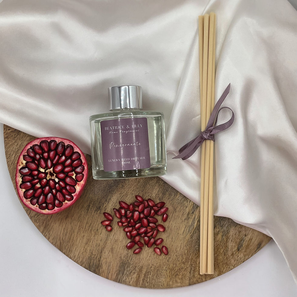 Pomegranate Luxury Reed Diffusers - Forever Cherished Gifts