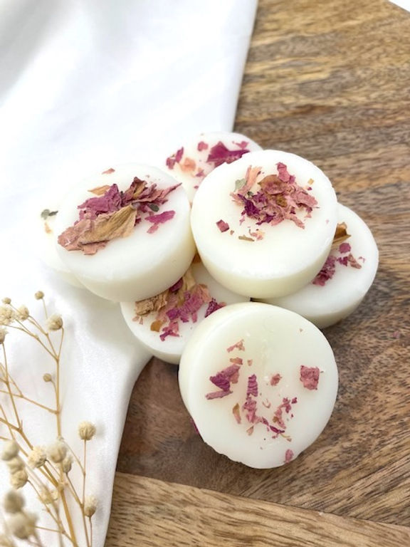 Peony & Blush Suede Botanical Wax Melts - Forever Cherished Gifts