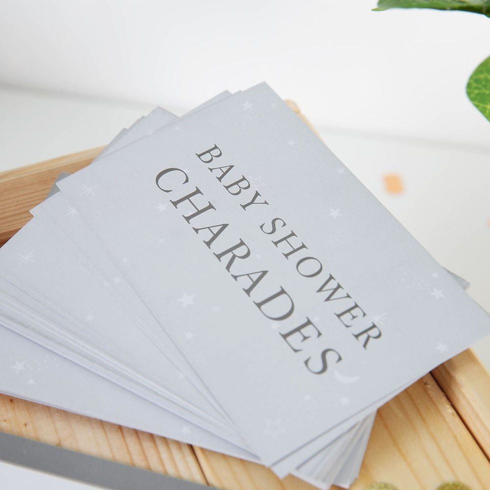 Thumbnail: Bambino Baby Shower Game - Charades