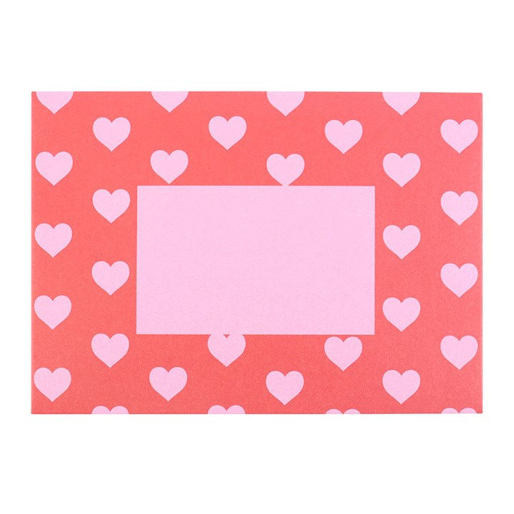 Thumbnail: Bestie Enamel Heart Necklace Greeting Card