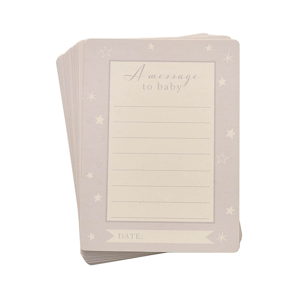 Thumbnail: Bambino Little Star Baby Milestone Cards