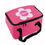 Thumbnail: Personalised Flower Pink Lunch Bag