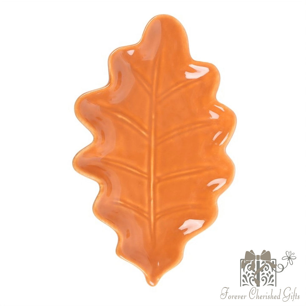Thumbnail: Acorn Leaf Trinket Dish - Forever Cherished Gifts