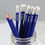 Thumbnail: Personalised Star Motif Blue Pencils