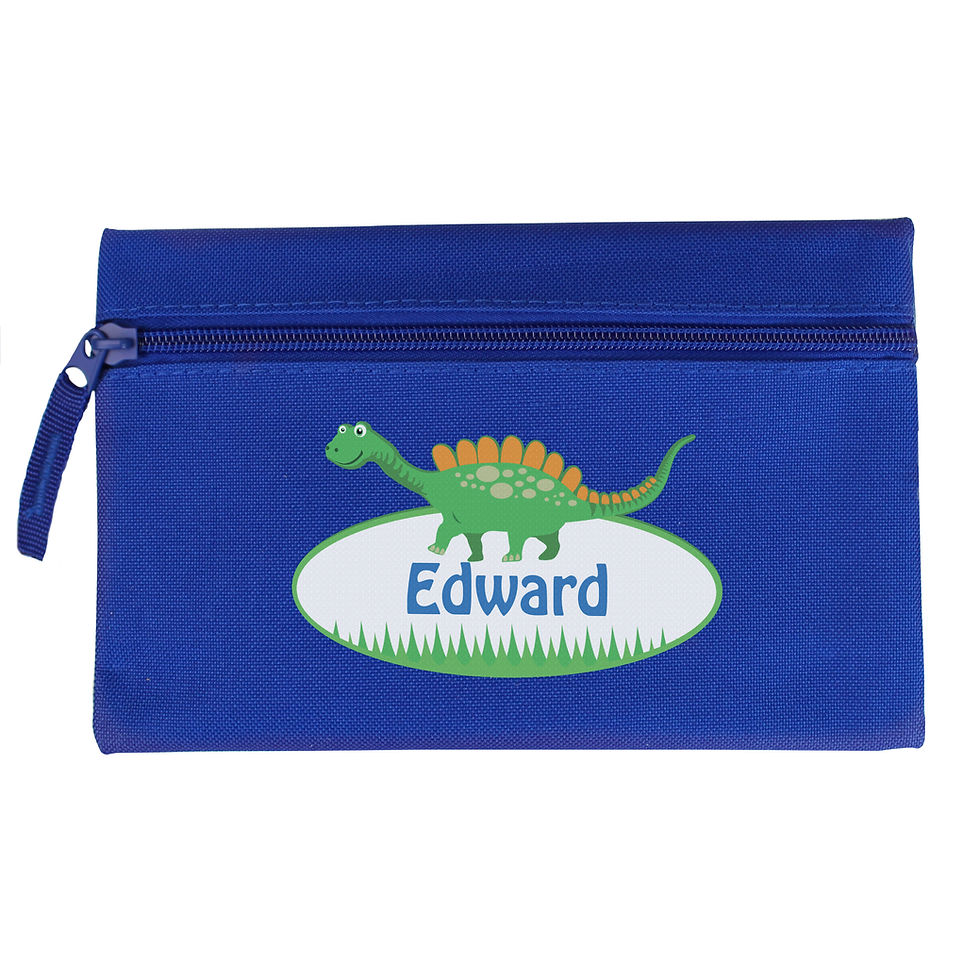 Thumbnail: Personalised Dinosaur Pencil Case