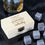 Thumbnail: Personalised Happiness Whisky Stones Gift Set