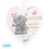 Thumbnail: Personalised Me To You Hold You Forever Wooden Heart Decoration