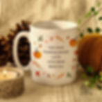 Personalised Pumpkin Mug - Forever Cherished Gifts