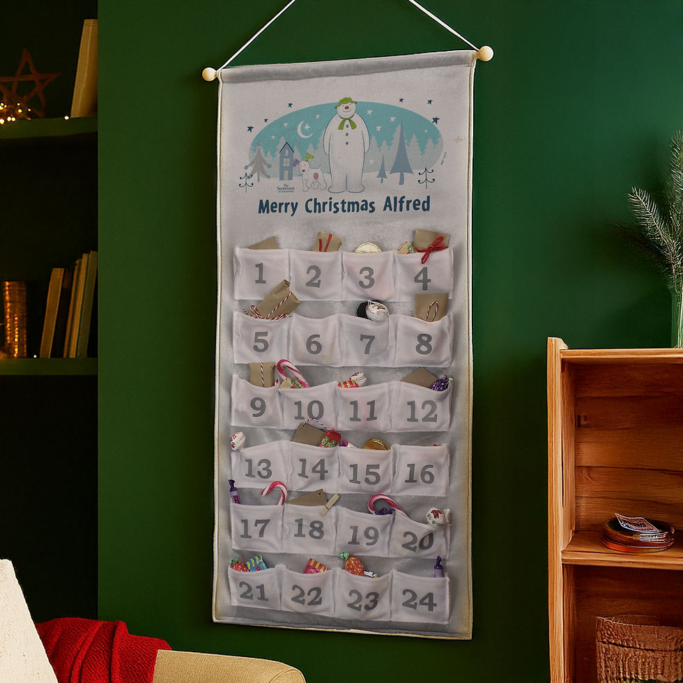 Thumbnail: Personalised The Snowman and the Snowdog Advent Calendar