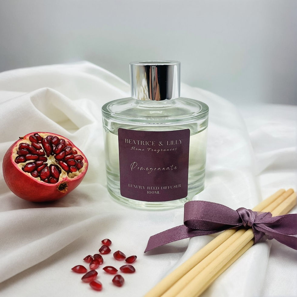 Pomegranate Luxury Reed Diffusers - Forever Cherished Gifts