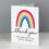 Thumbnail: Personalised Rainbow Thank You Card