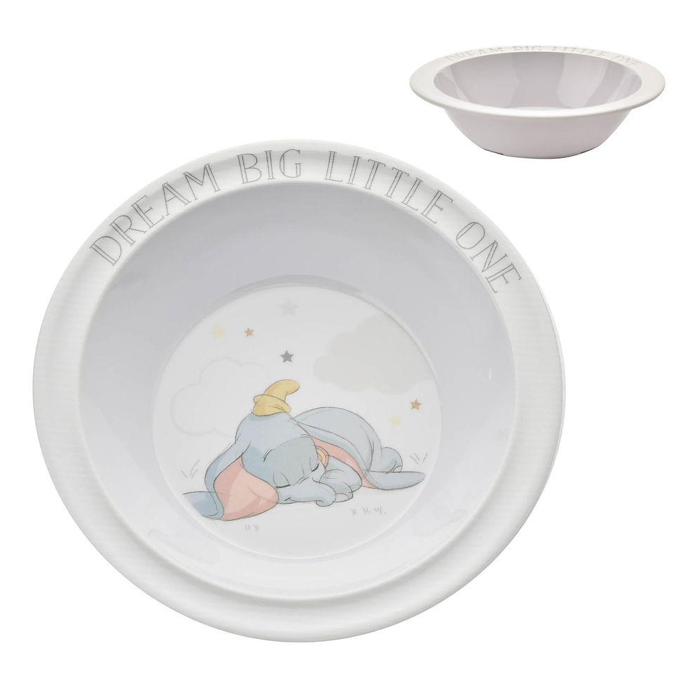 Thumbnail: Disney Dumbo Magical Beginnings 5pc Melamine Crockery Dinner Set