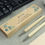Thumbnail: Personalised Botanical Wooden Pen and Pencil Set
